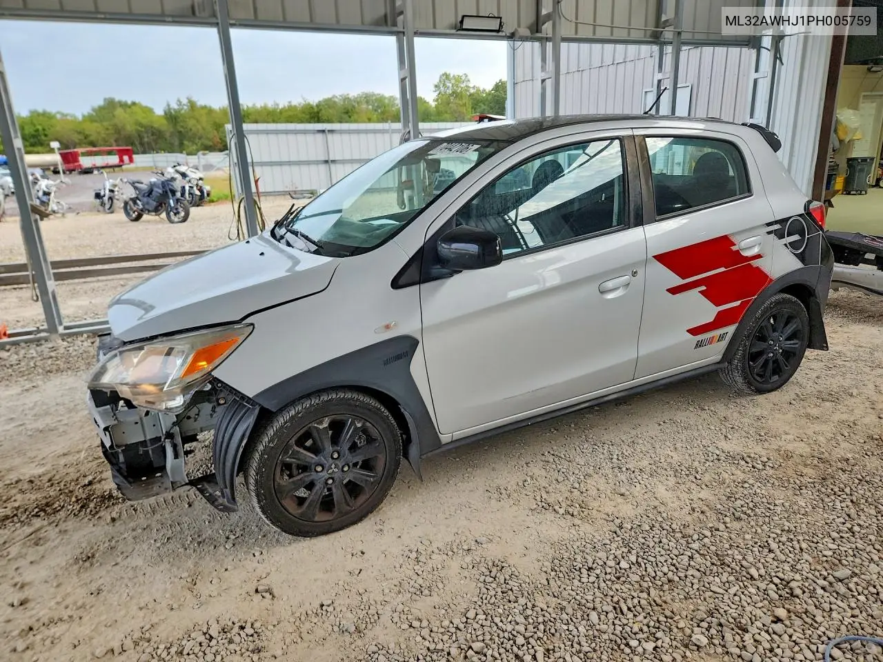 MITSUBISHI MIRAGE 2023, VIN ML32AWHJ1PH005759