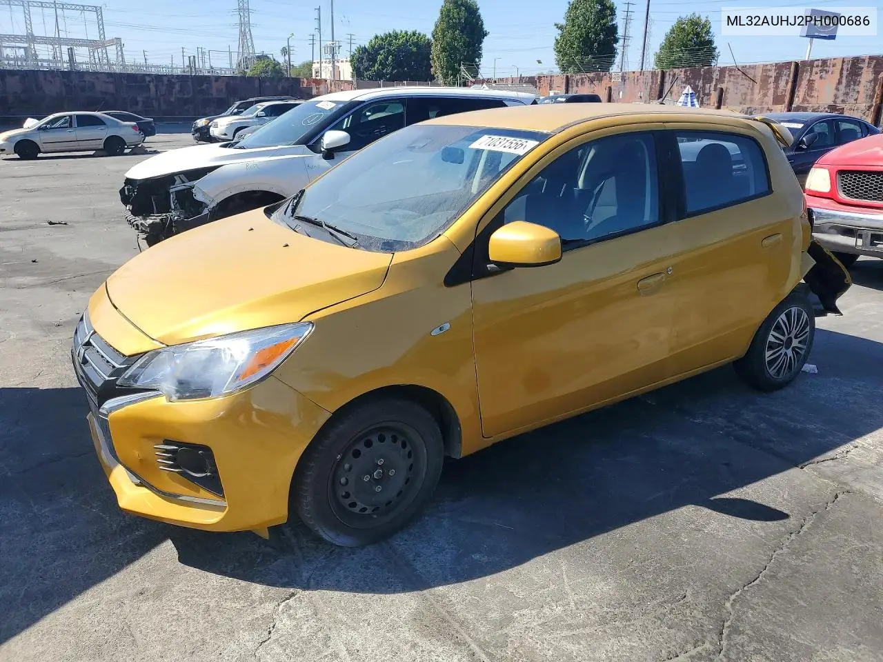 MITSUBISHI MIRAGE 2023, VIN ML32AUHJ2PH000686