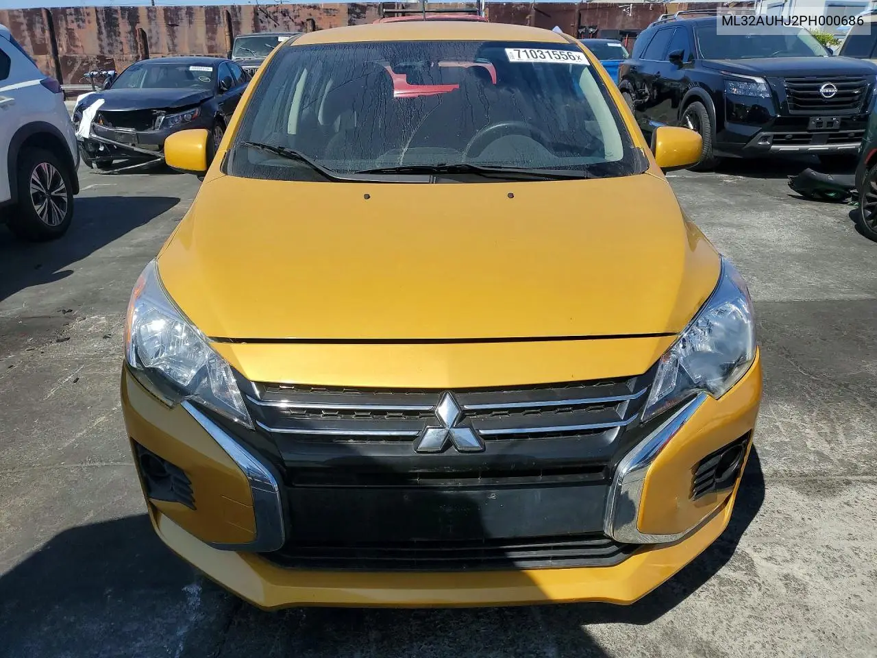 2023 MITSUBISHI MIRAGE VIN ML32AUHJ2PH000686 — фото 5