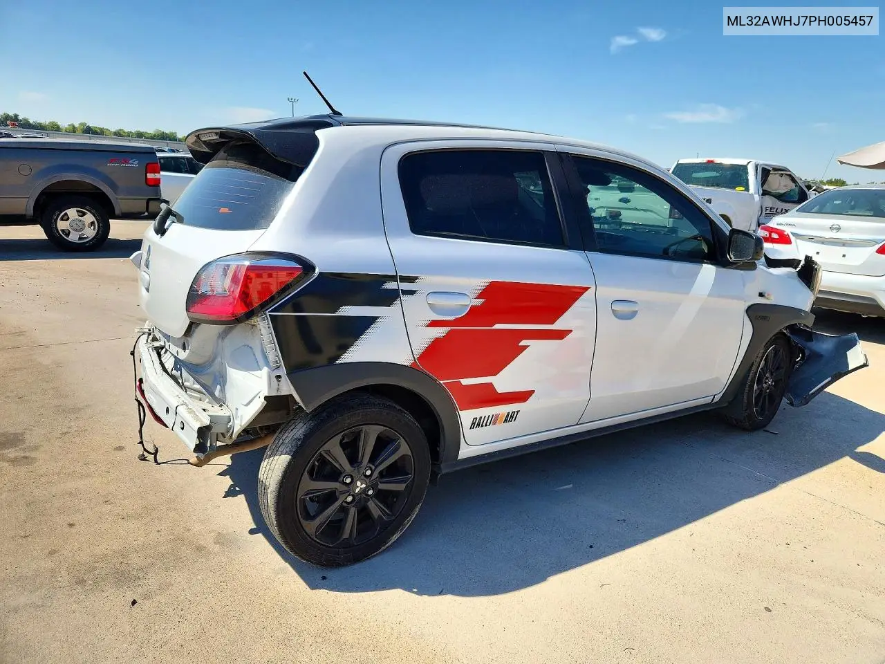 2023 MITSUBISHI MIRAGE VIN ML32AWHJ7PH005457 — фото 3