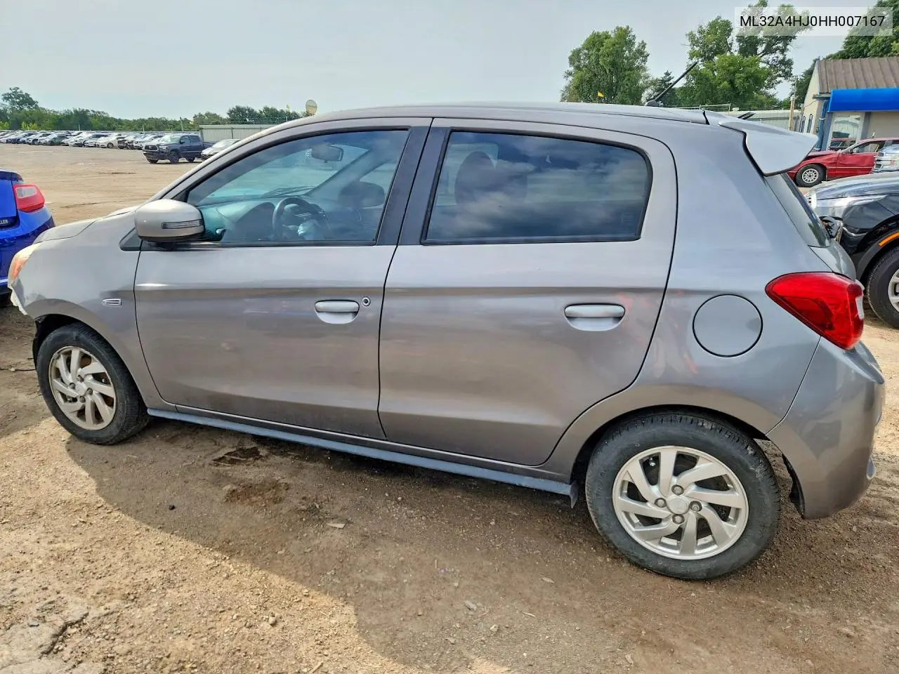 2024 MITSUBISHI MIRAGE VIN ML32A4HJ0HH007167 — фото 2