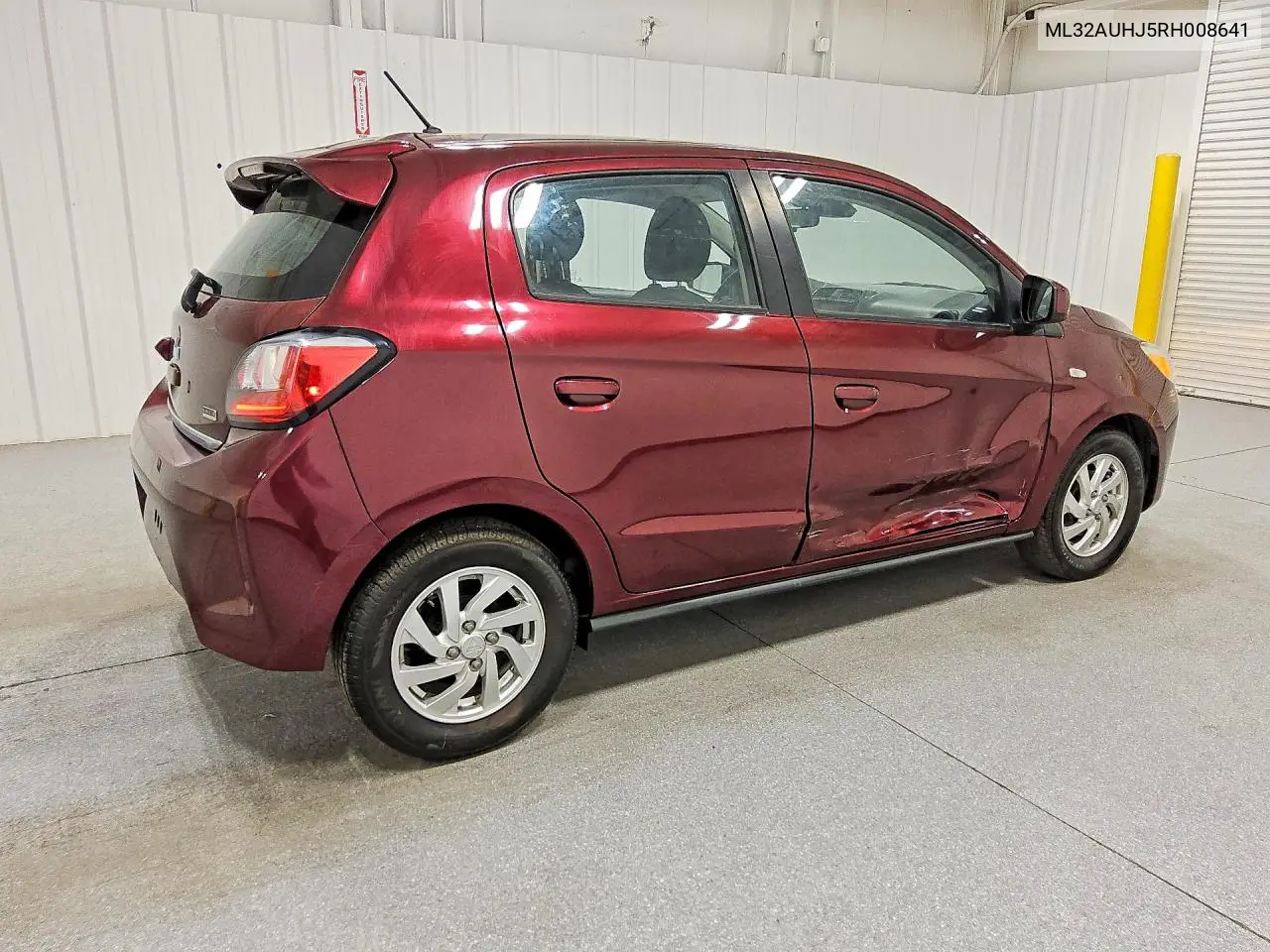 2024 MITSUBISHI MIRAGE VIN ML32AUHJ5RH008641 — фото 3