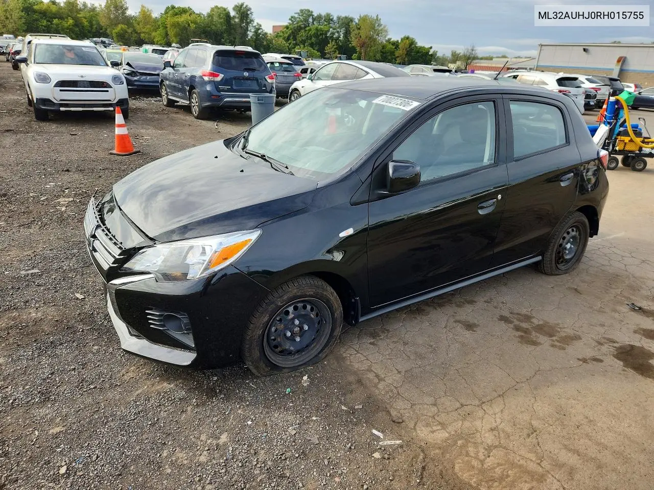 MITSUBISHI MIRAGE 2024, VIN ML32AUHJ0RH015755