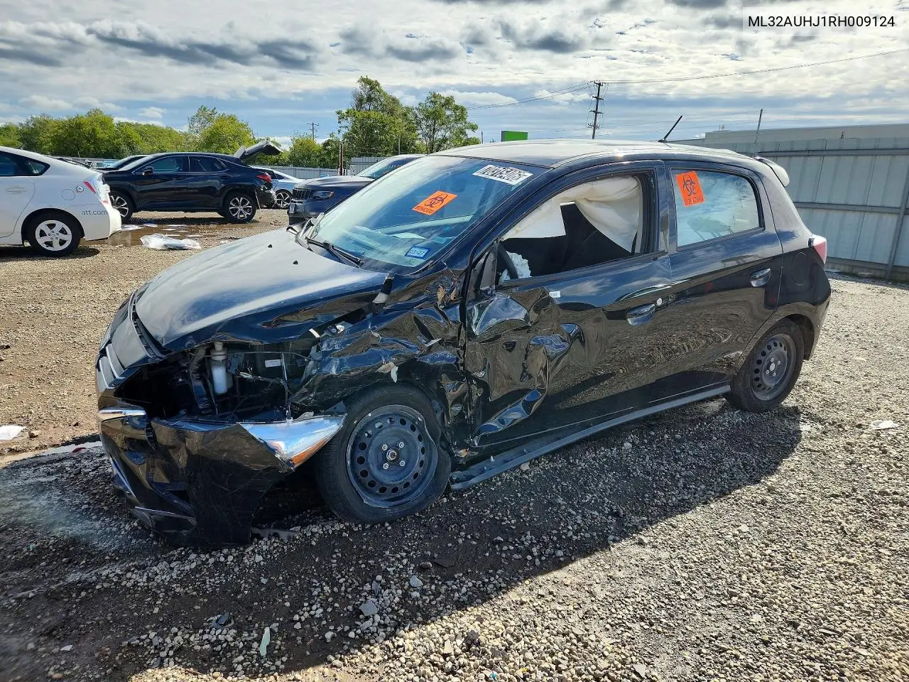 MITSUBISHI MIRAGE 2024, VIN ML32AUHJ1RH009124