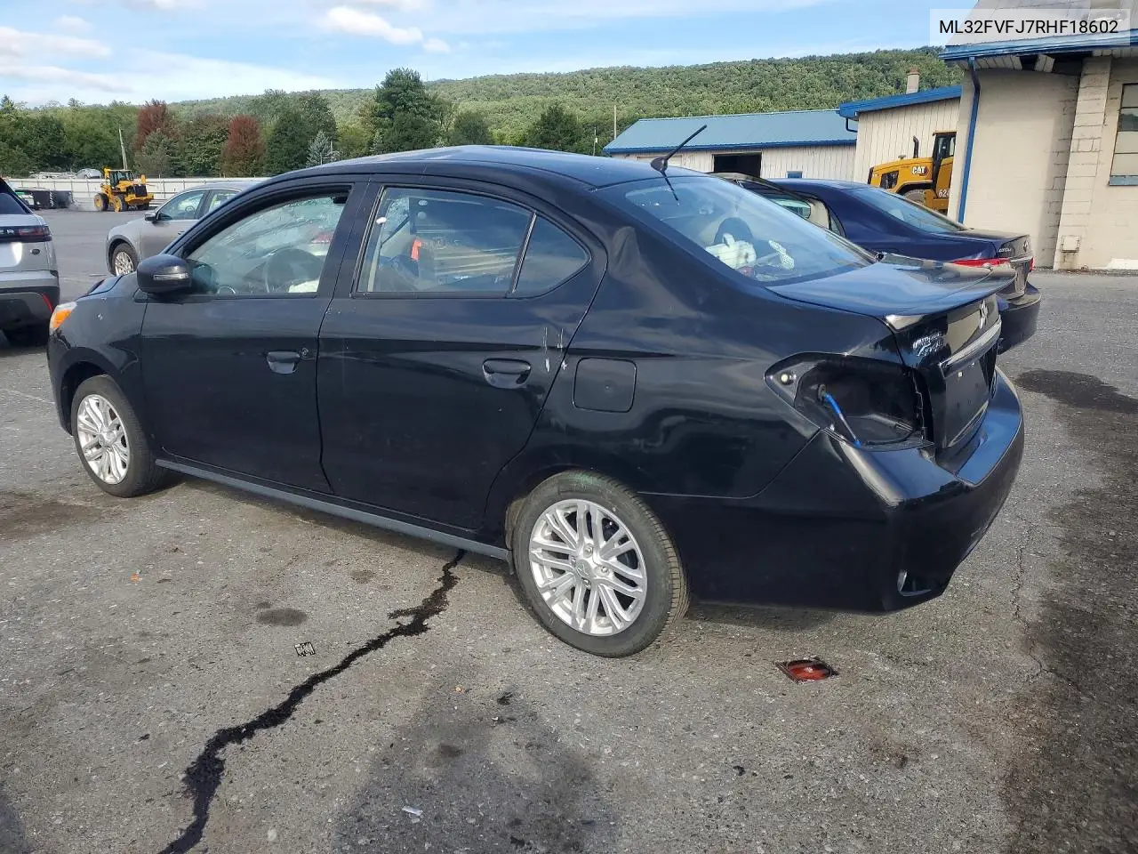 2024 MITSUBISHI MIRAGE VIN ML32FVFJ7RHF18602 — фото 2