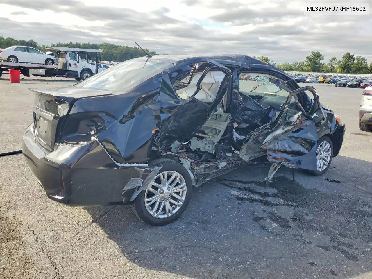 2024 MITSUBISHI MIRAGE VIN ML32FVFJ7RHF18602 — фото 3