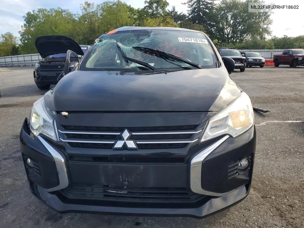 2024 MITSUBISHI MIRAGE VIN ML32FVFJ7RHF18602 — фото 5