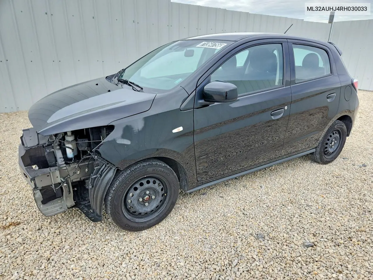 MITSUBISHI MIRAGE 2024, VIN ML32AUHJ4RH030033