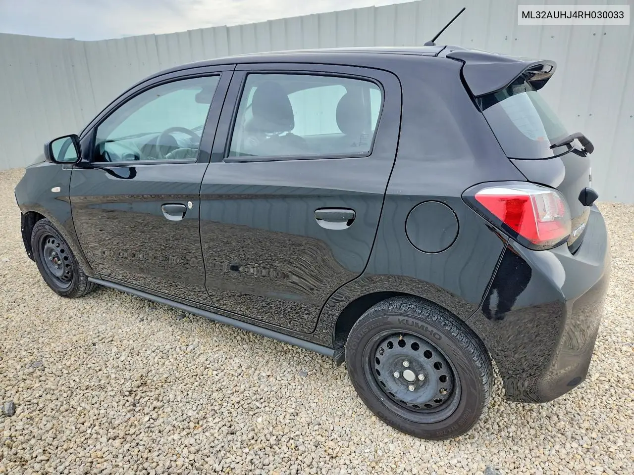 2024 MITSUBISHI MIRAGE VIN ML32AUHJ4RH030033 — фото 2