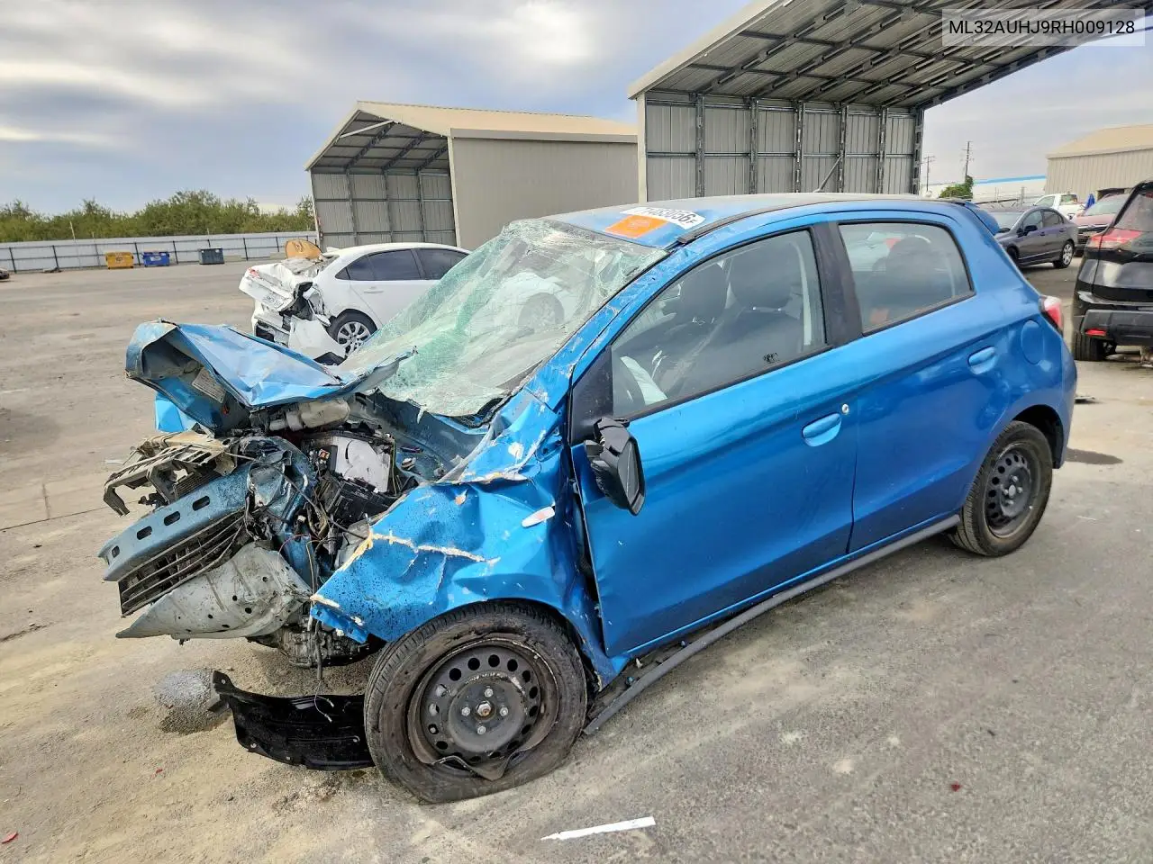 MITSUBISHI MIRAGE 2024, VIN ML32AUHJ9RH009128