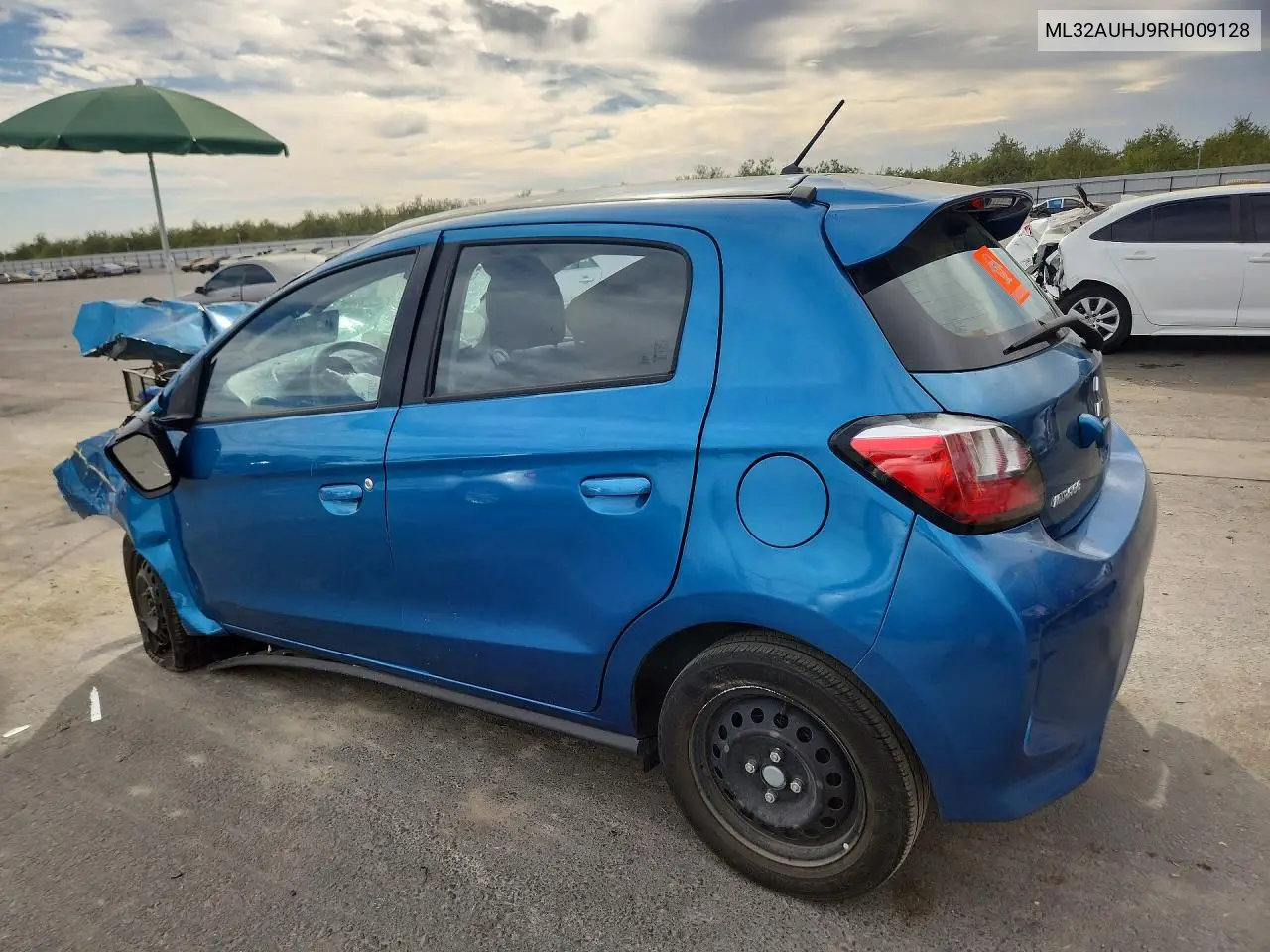 2024 MITSUBISHI MIRAGE VIN ML32AUHJ9RH009128 — фото 2