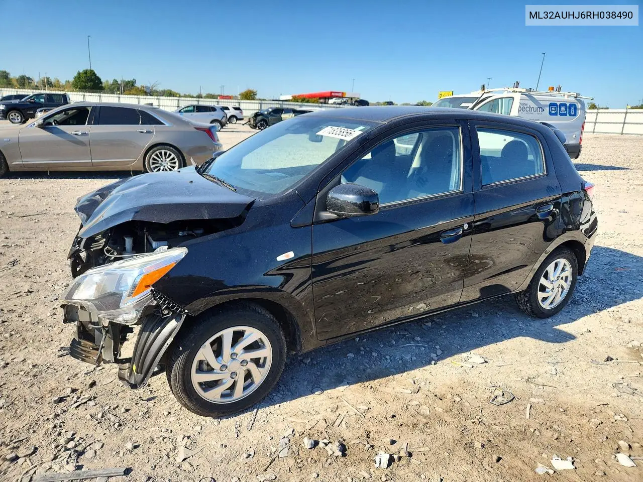 MITSUBISHI MIRAGE 2024, VIN ML32AUHJ6RH038490