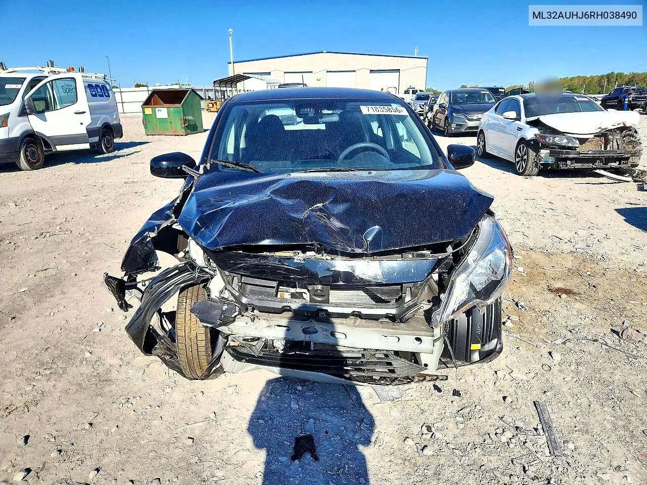 2024 MITSUBISHI MIRAGE VIN ML32AUHJ6RH038490 — фото 5