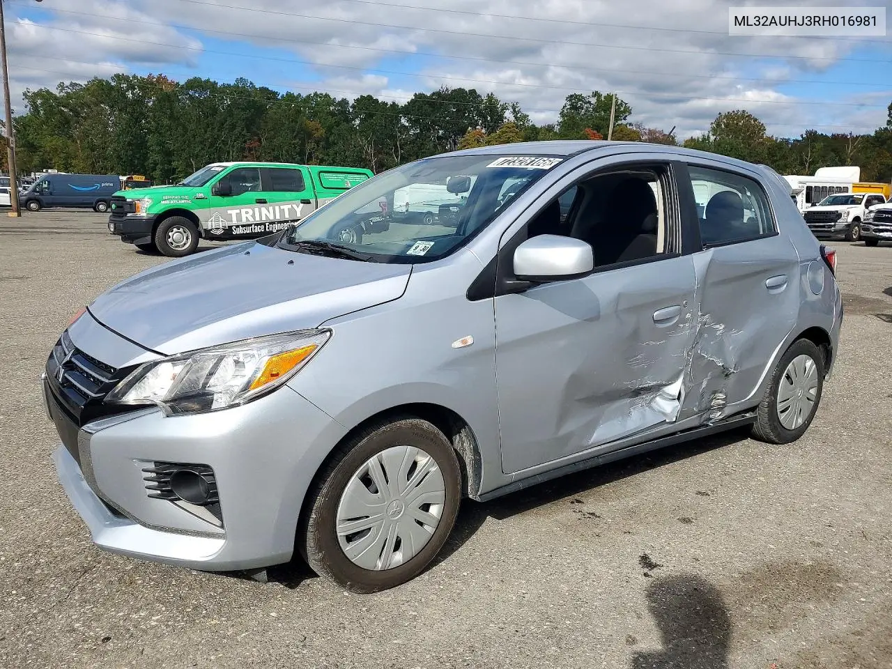 MITSUBISHI MIRAGE 2024, VIN ML32AUHJ3RH016981