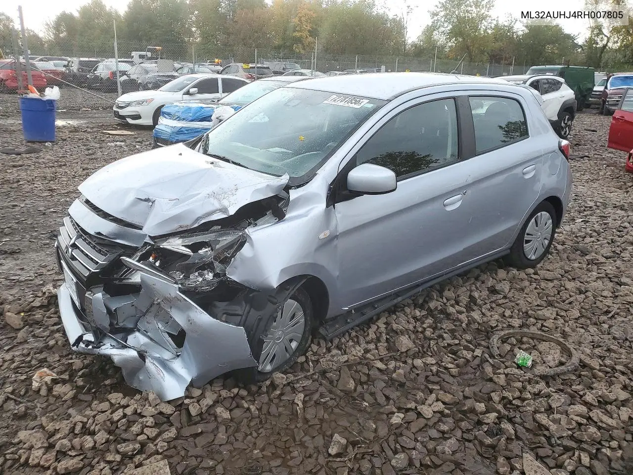MITSUBISHI MIRAGE 2024, VIN ML32AUHJ4RH007805