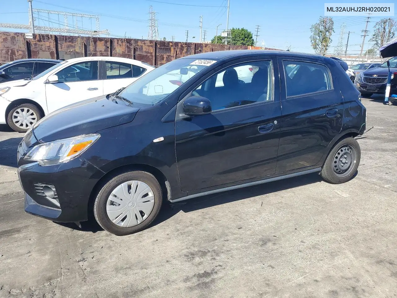 MITSUBISHI MIRAGE 2024, VIN ML32AUHJ2RH020021