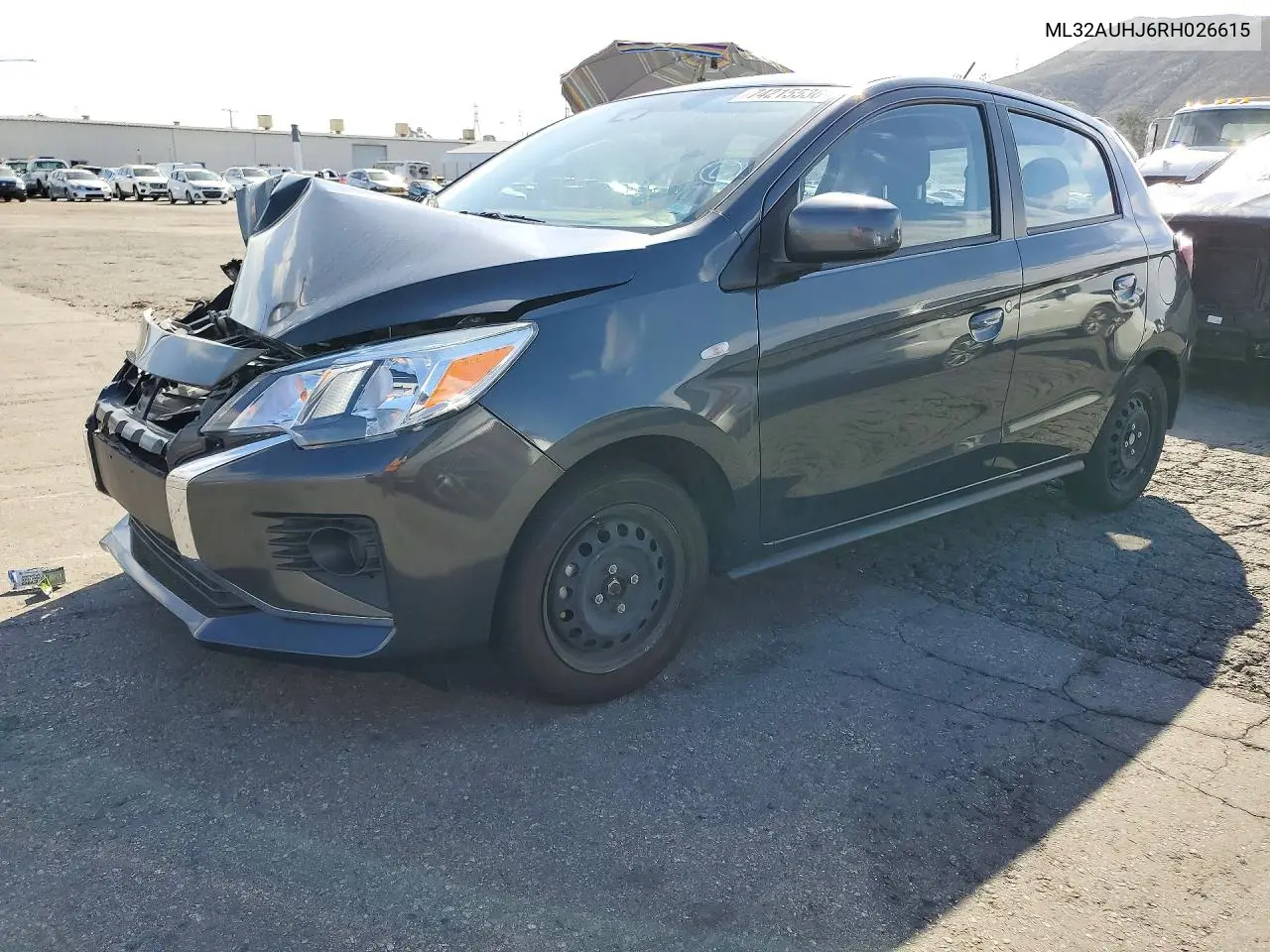 MITSUBISHI MIRAGE 2024, VIN ML32AUHJ6RH026615