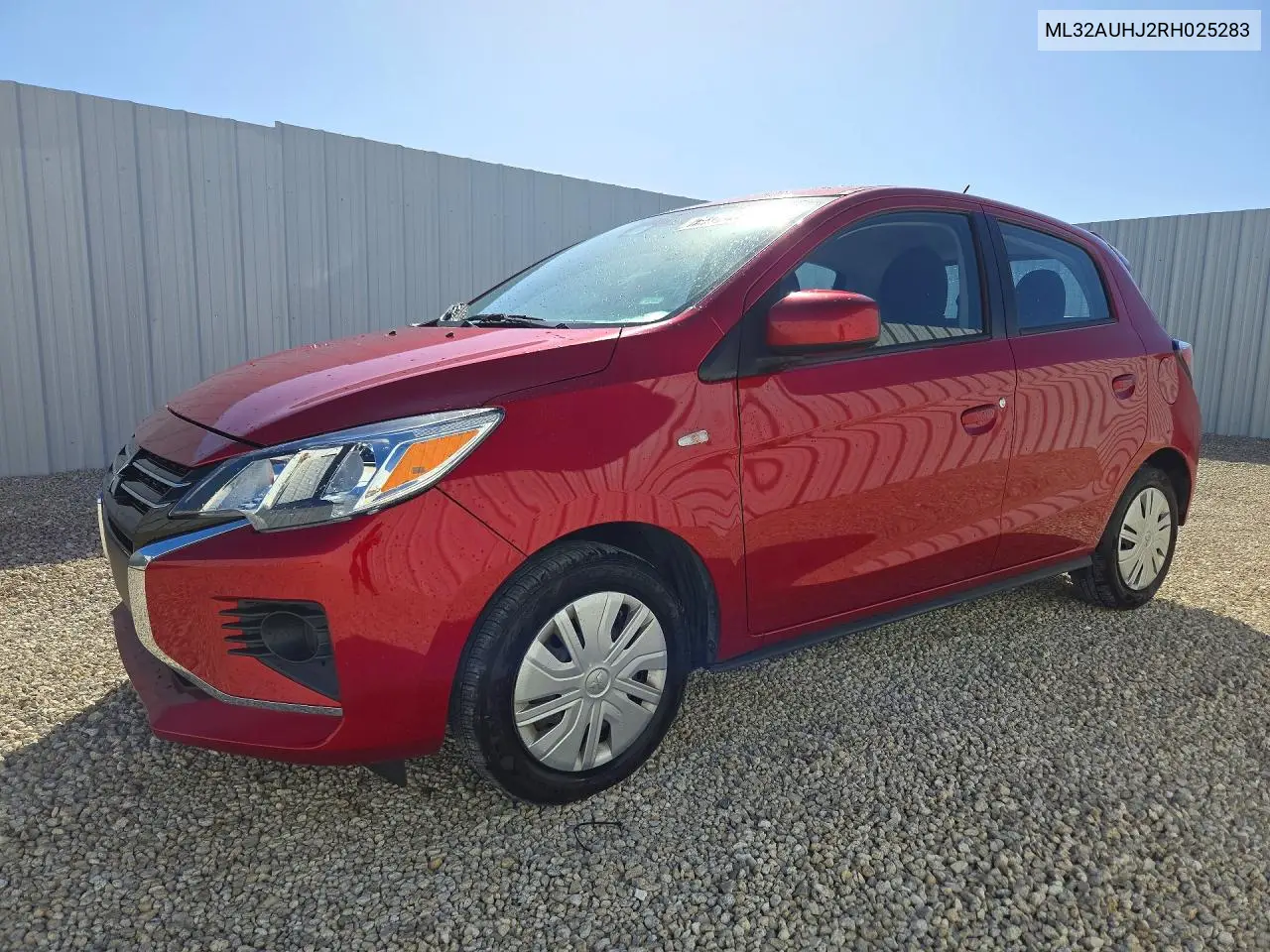 MITSUBISHI MIRAGE 2024, VIN ML32AUHJ2RH025283