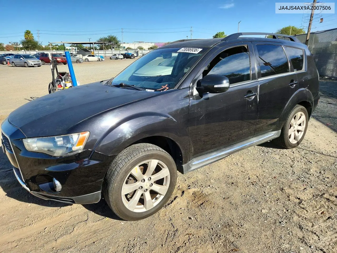 MITSUBISHI OUTLANDER 2010, VIN JA4JS4AX9AZ007506