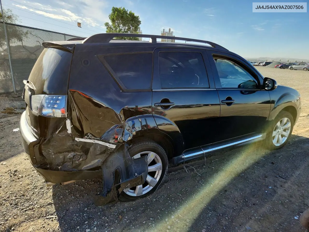 2010 MITSUBISHI OUTLANDER VIN JA4JS4AX9AZ007506 — фото 3