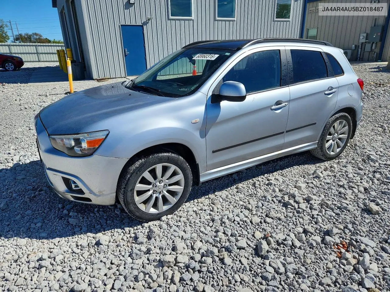 MITSUBISHI OUTLANDER 2011, VIN JA4AR4AU5BZ018487