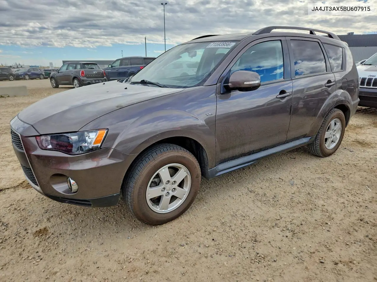 MITSUBISHI OUTLANDER 2011, VIN JA4JT3AX5BU607915