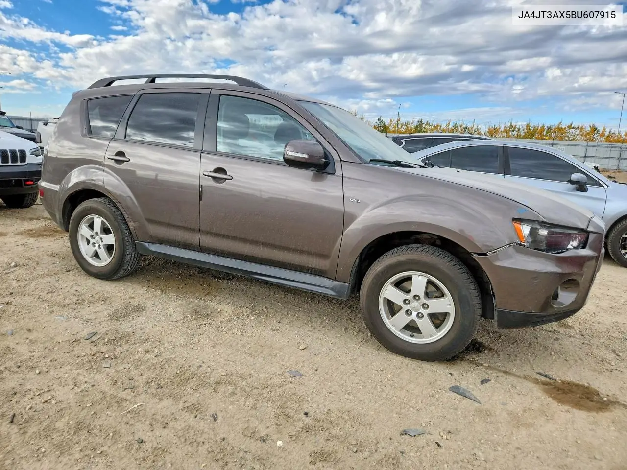 2011 MITSUBISHI OUTLANDER VIN JA4JT3AX5BU607915 — фото 4
