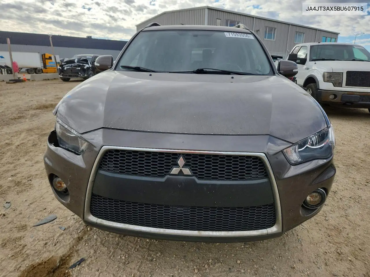 2011 MITSUBISHI OUTLANDER VIN JA4JT3AX5BU607915 — фото 5