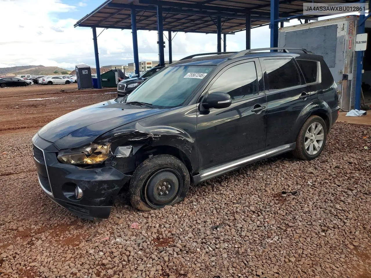 MITSUBISHI OUTLANDER 2011, VIN JA4AS3AWXBU012861