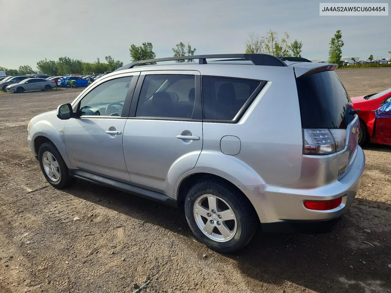 2012 MITSUBISHI OUTLANDER VIN JA4AS2AW5CU604454 — фото 2