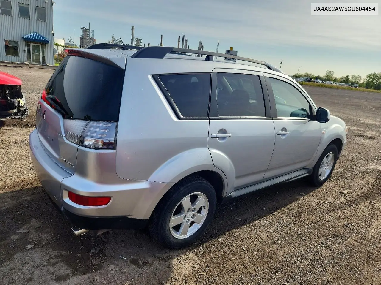 2012 MITSUBISHI OUTLANDER VIN JA4AS2AW5CU604454 — фото 3