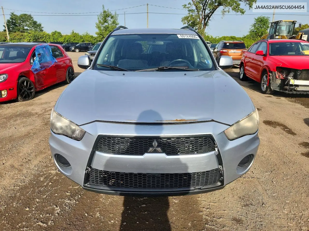 2012 MITSUBISHI OUTLANDER VIN JA4AS2AW5CU604454 — фото 5