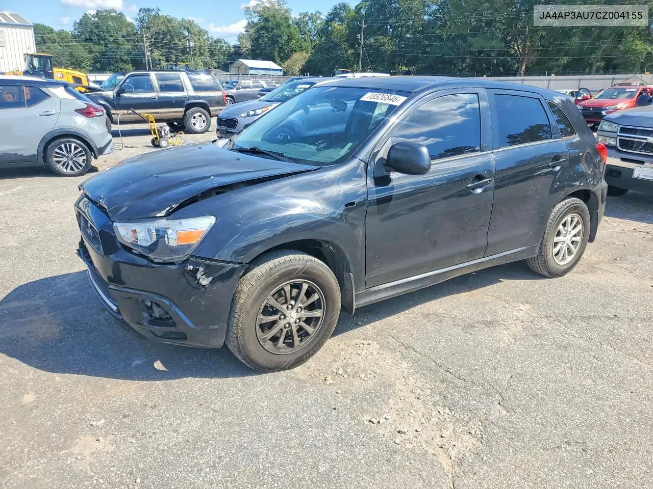 MITSUBISHI OUTLANDER 2012, VIN JA4AP3AU7CZ004155