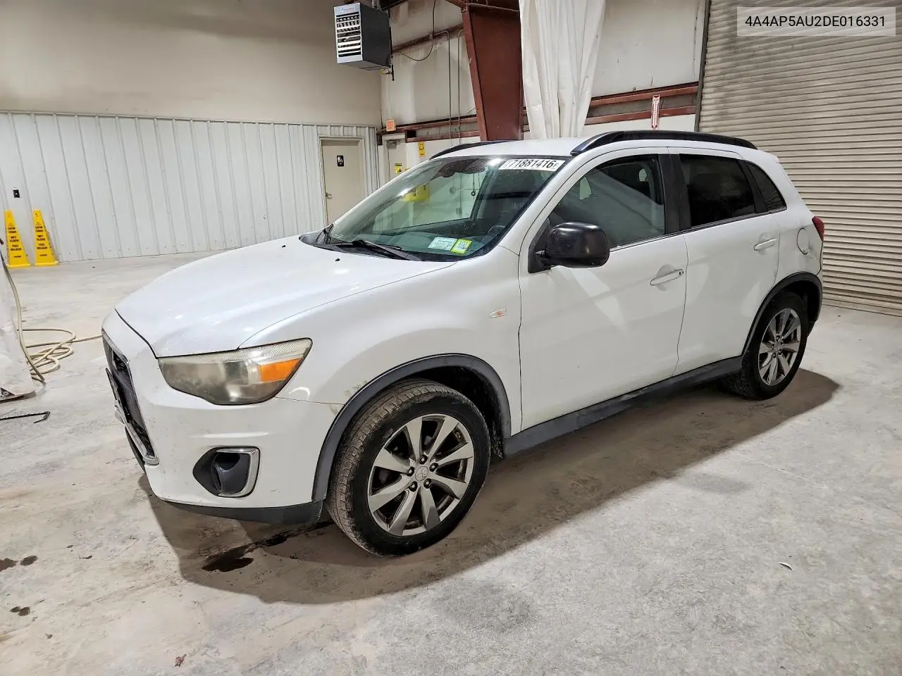 MITSUBISHI OUTLANDER 2013, VIN 4A4AP5AU2DE016331