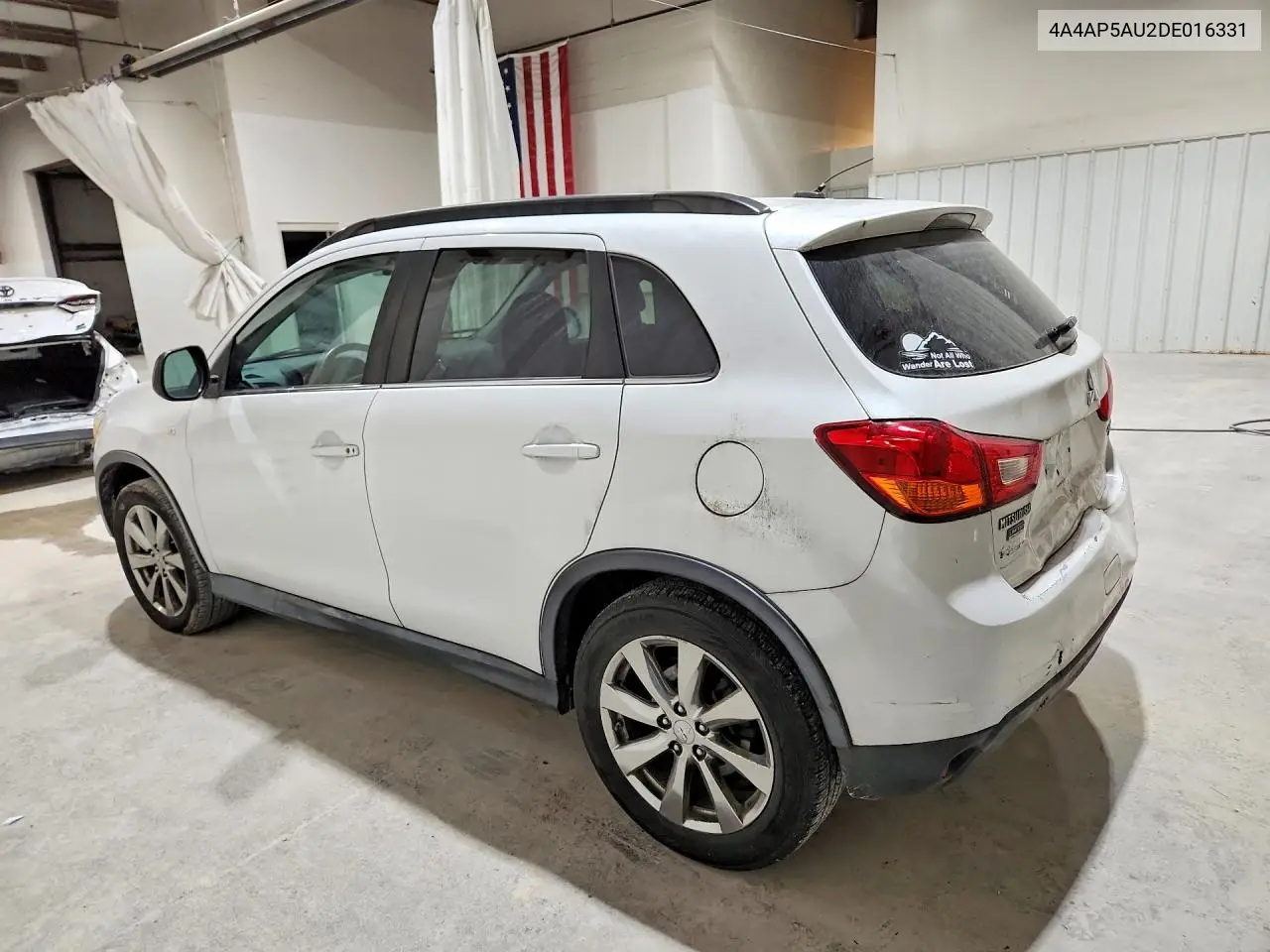 2013 MITSUBISHI OUTLANDER VIN 4A4AP5AU2DE016331 — фото 2