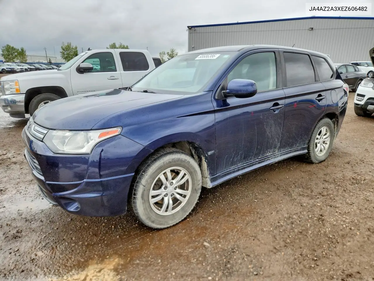 MITSUBISHI OUTLANDER 2014, VIN JA4AZ2A3XEZ606482