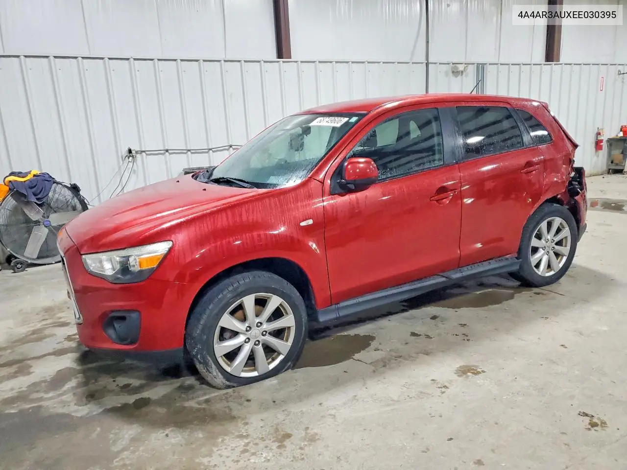 MITSUBISHI OUTLANDER 2014, VIN 4A4AR3AUXEE030395