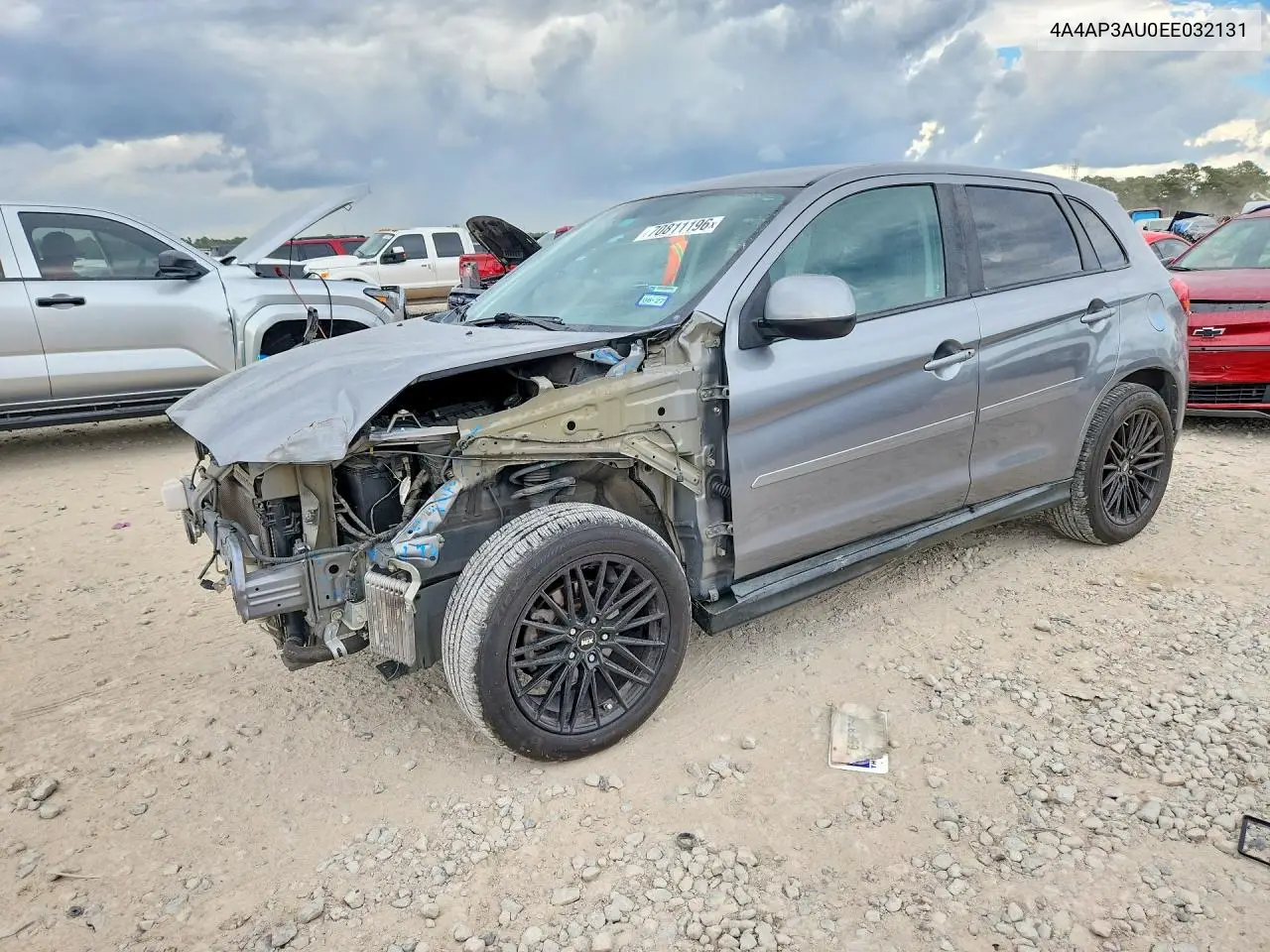 MITSUBISHI OUTLANDER 2014, VIN 4A4AP3AU0EE032131