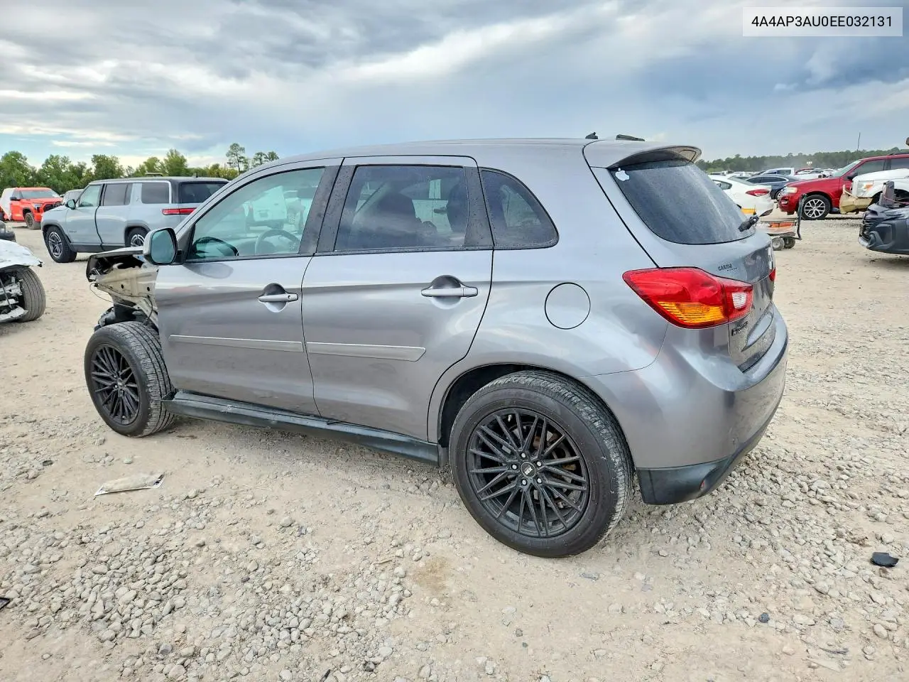 2014 MITSUBISHI OUTLANDER VIN 4A4AP3AU0EE032131 — фото 2