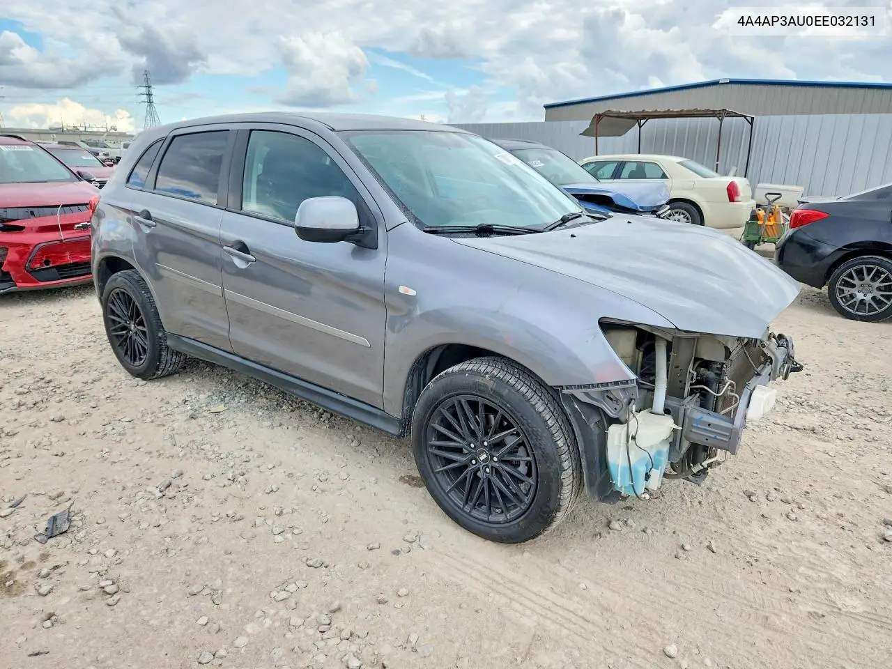 2014 MITSUBISHI OUTLANDER VIN 4A4AP3AU0EE032131 — фото 4