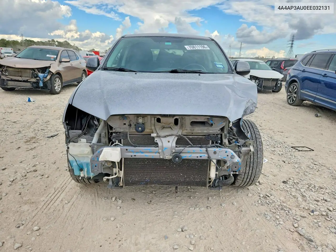 2014 MITSUBISHI OUTLANDER VIN 4A4AP3AU0EE032131 — фото 5