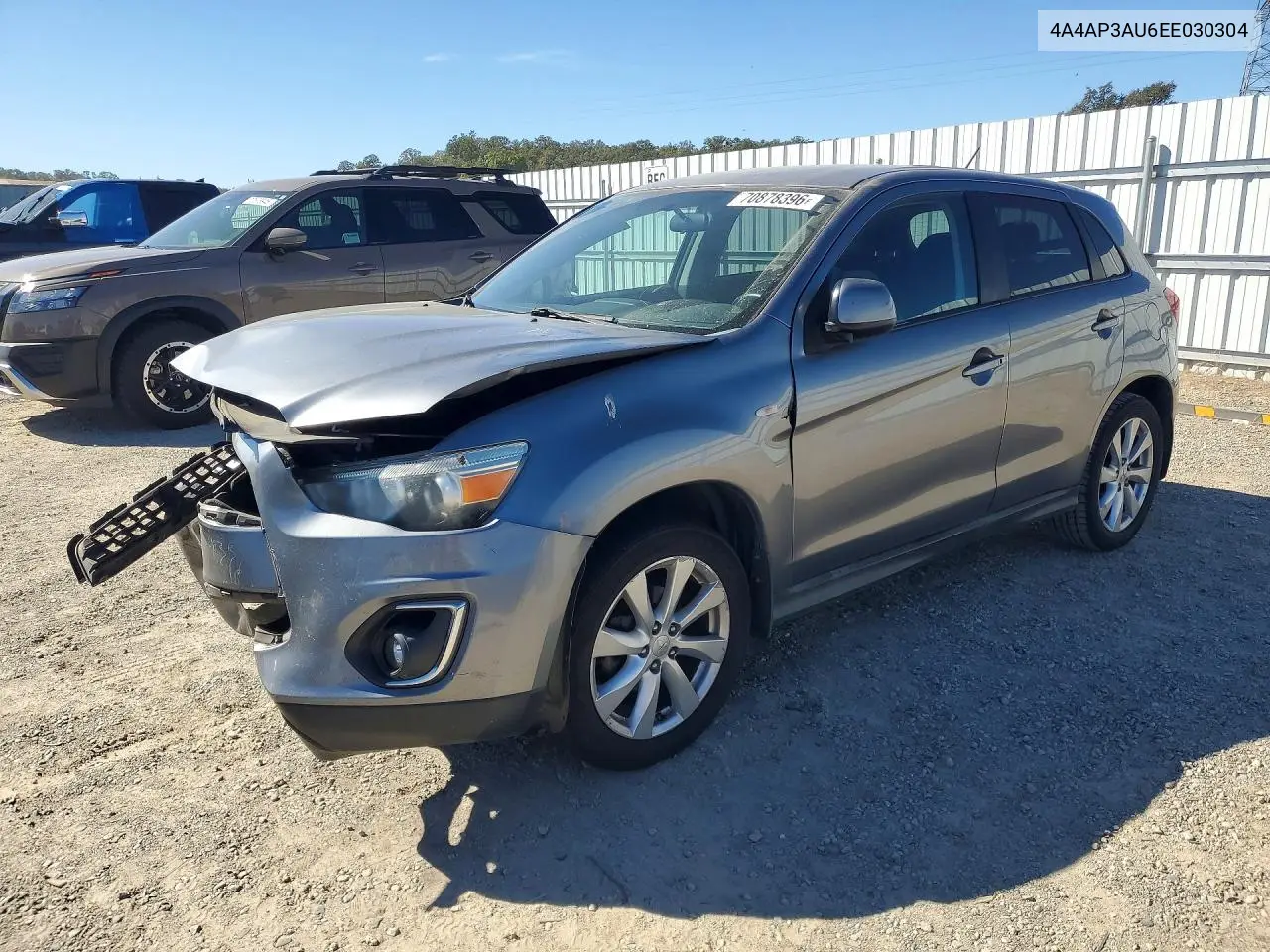 MITSUBISHI OUTLANDER 2014, VIN 4A4AP3AU6EE030304