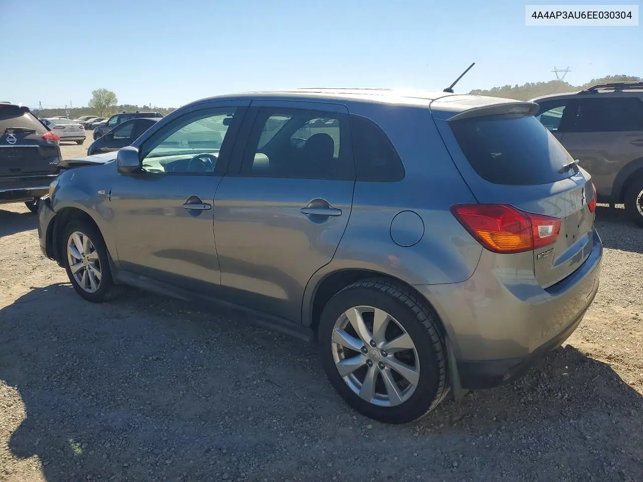 2014 MITSUBISHI OUTLANDER VIN 4A4AP3AU6EE030304 — фото 2