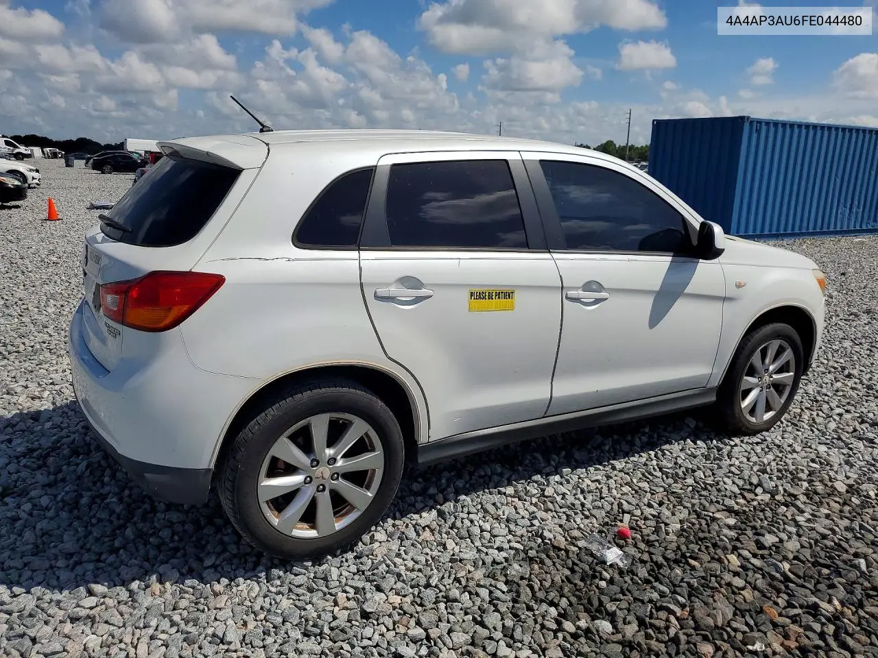 2015 MITSUBISHI OUTLANDER VIN 4A4AP3AU6FE044480 — фото 3