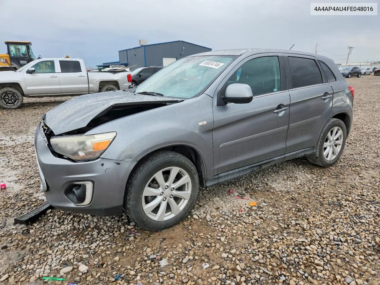 MITSUBISHI OUTLANDER 2015, VIN 4A4AP4AU4FE048016