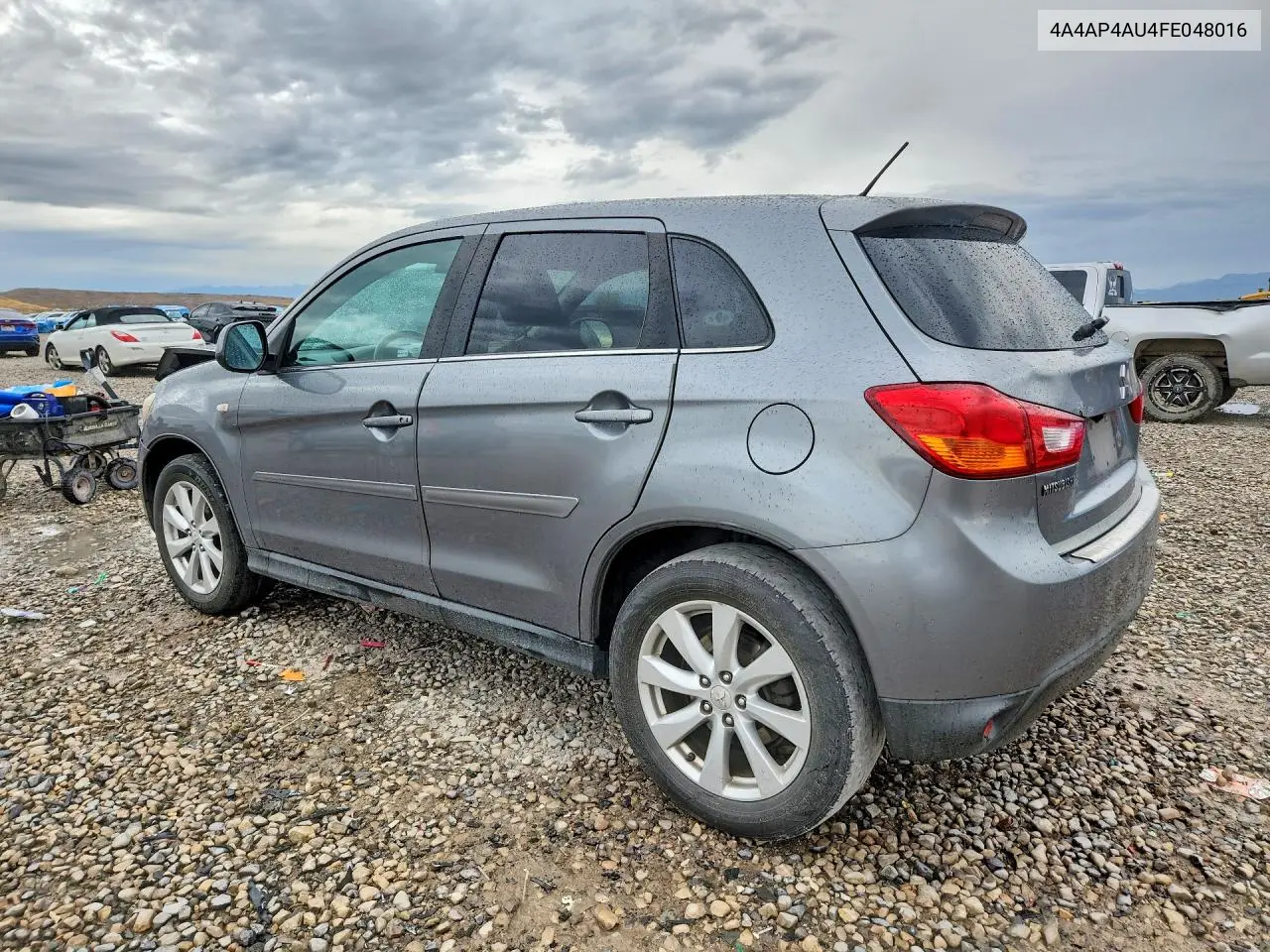 2015 MITSUBISHI OUTLANDER VIN 4A4AP4AU4FE048016 — фото 2