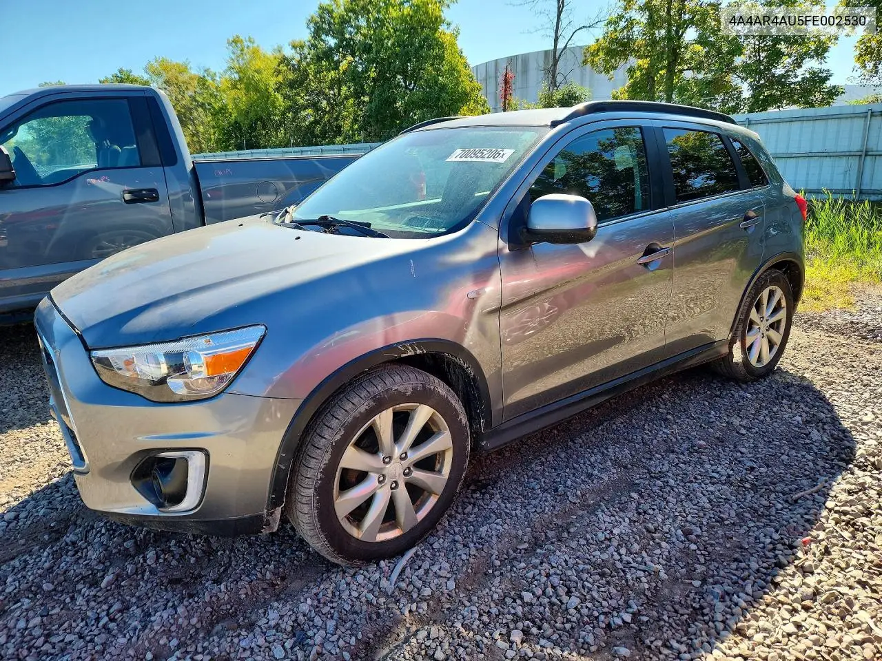 MITSUBISHI OUTLANDER 2015, VIN 4A4AR4AU5FE002530