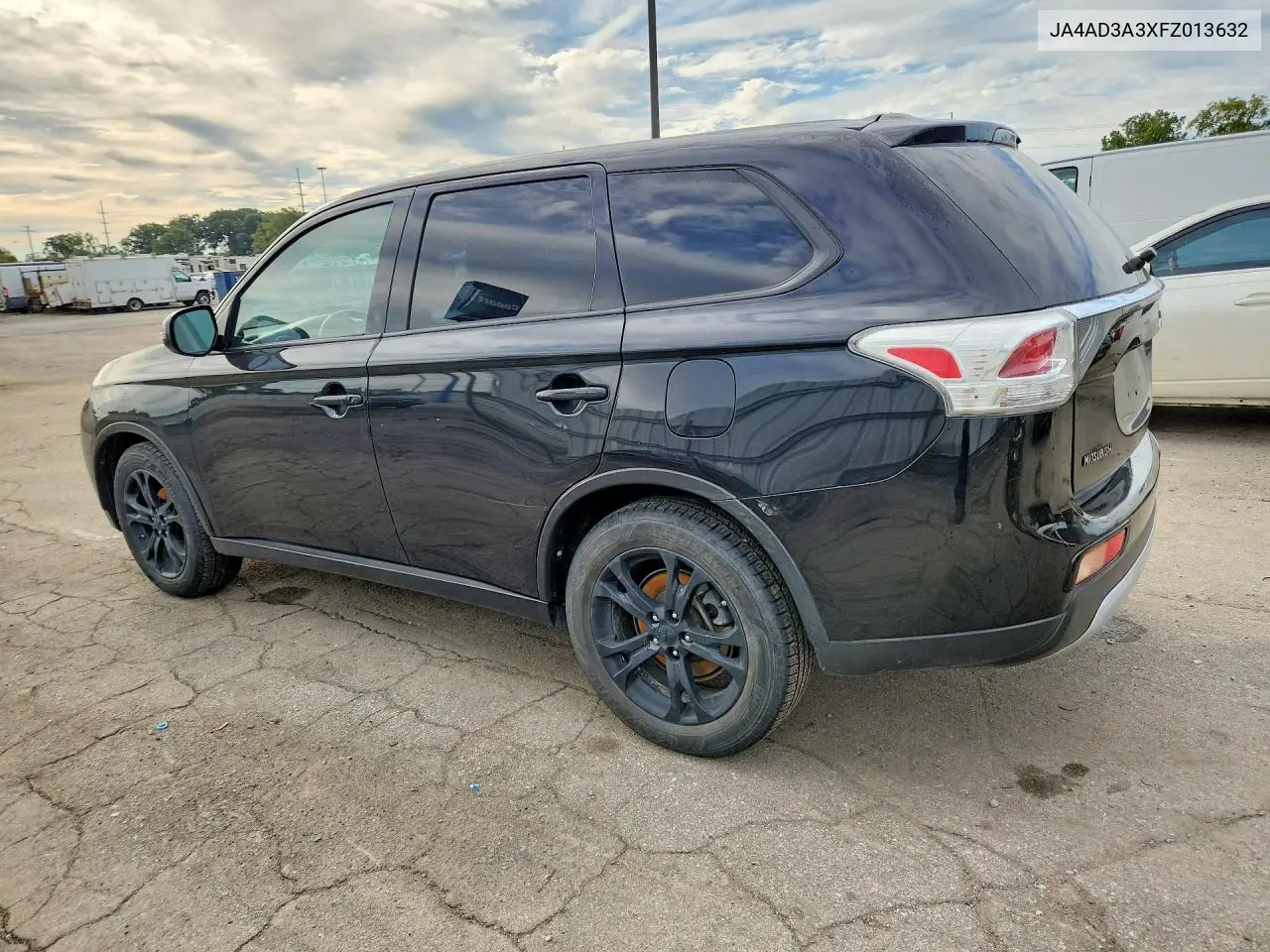 2015 MITSUBISHI OUTLANDER VIN JA4AD3A3XFZ013632 — фото 2