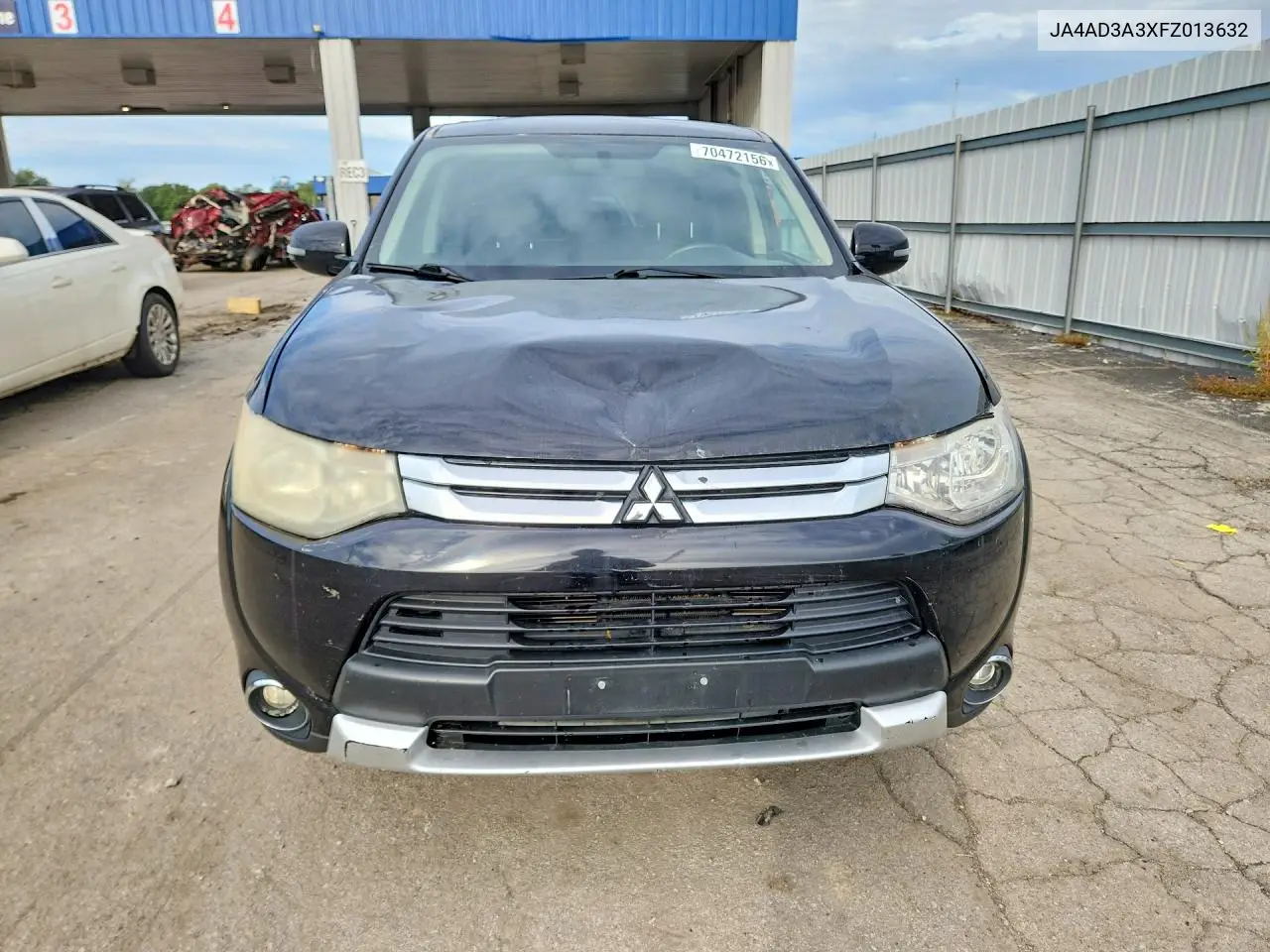 2015 MITSUBISHI OUTLANDER VIN JA4AD3A3XFZ013632 — фото 5