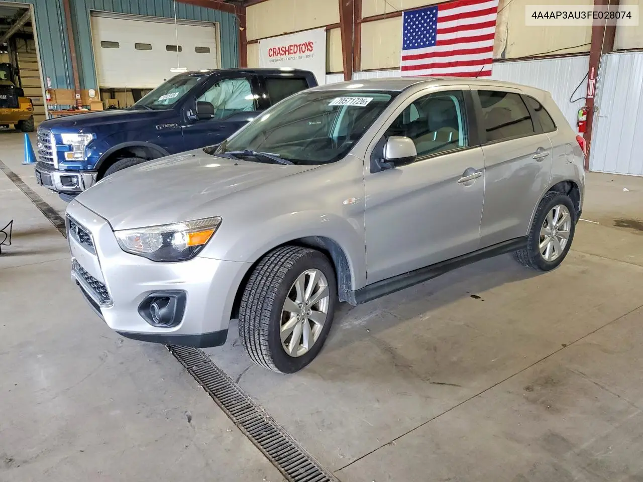 MITSUBISHI OUTLANDER 2015, VIN 4A4AP3AU3FE028074